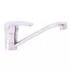 Miscelatore monocomando per cucina DVT005.5, cromo lucido, bocca orientabile