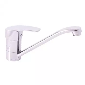 Miscelatore monocomando per cucina DVT005.5, cromo lucido, bocca orientabile