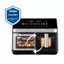 TESLA AirCook DualZone Q787 XXL Deluxe friggitrice ad aria doppio cestello 9L nero
