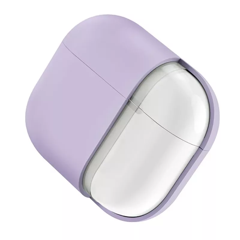 UNIQ Lino custodia in silicone per AirPods Pro 2ª generazione - lilla lavanda
