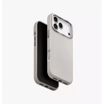 UNIQ Lyden MagClick custodia di ricarica per iPhone 17 Pro Max - argilla