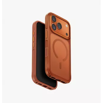 UNIQ Veren MagClick custodia di ricarica per iPhone 17 Pro - arancione