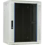 Armadio server a parete DSIT 15U con porta in vetro, bianco, 600x450x770 mm (DS6415W)