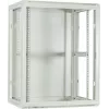 Armadio server a parete DSIT 15U con porta in vetro, bianco, 600x450x770 mm (DS6415W)