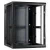 DSIT DS6615-DOUBLE armadio server a parete reversibile con porta in vetro, larghezza 600 mm