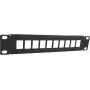 Patch panel keystone UTP non caricato DSIT DS10-Patch-10UTP 10 porte, montaggio rack 1U 19
