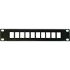 Patch panel keystone UTP non caricato DSIT DS10-Patch-10UTP 10 porte, montaggio rack 1U 19
