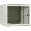 Armadio server a parete DSIT DS6609W 9U con porta in vetro, 600x600x500 mm, nero