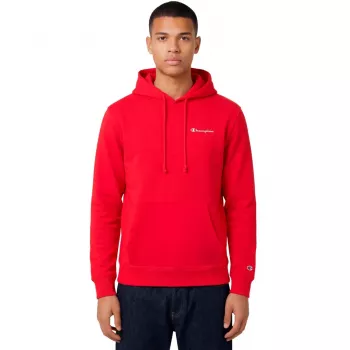 Champion Felpa con cappuccio uomo rosso 221791 RS067 XL