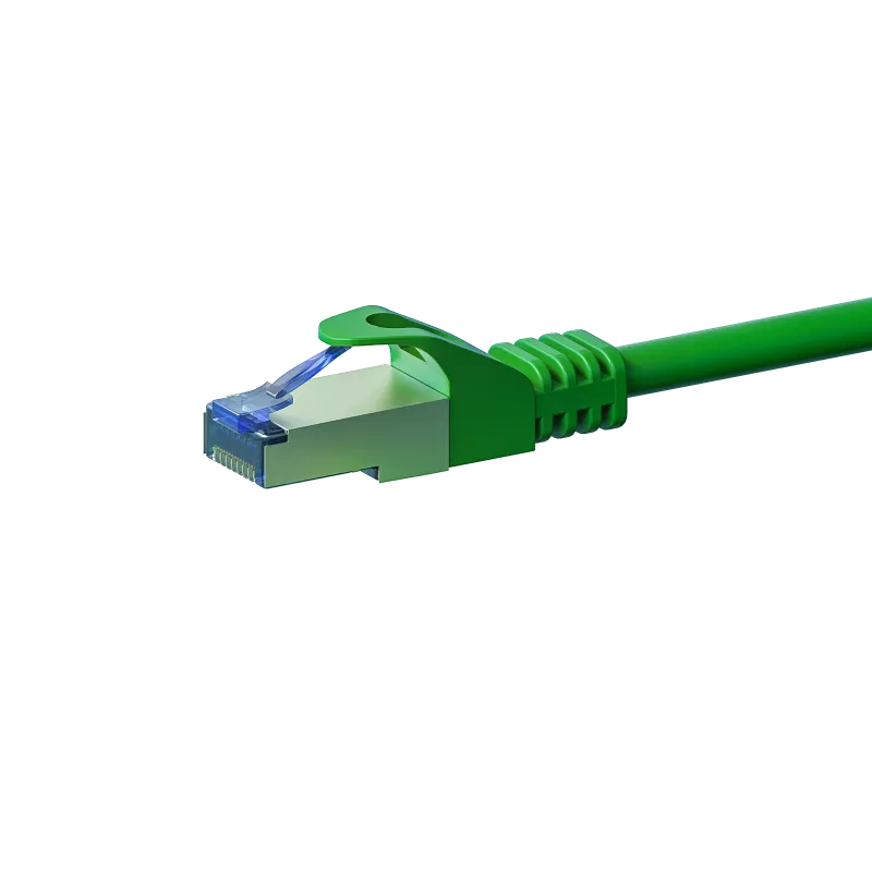 DSIT CAT 6a S/FTP LSOH cavo patch, 0,25 m, verde