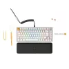 Glorious GMMK Pro tastiera meccanica, 75% pre-assemblata, layout ISO UK, bianco