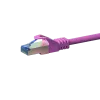 DSIT CAT 6a LSOH S/FTP cavo patch di rete 1,5 m rosa