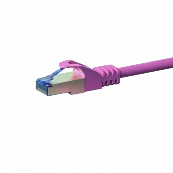 DSIT CAT 6a LSOH S/FTP cavo patch di rete 1,5 m rosa