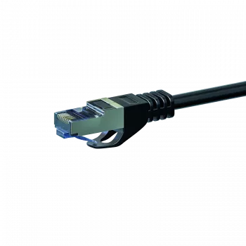 DSIT CAT 6a S/FTP LSOH cavo patch di rete 7,5 m nero