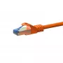DSIT CAT 6a S/FTP LSOH cavo patch di rete, 20 m, arancione, 10 Gbps, 500 MHz, RJ45