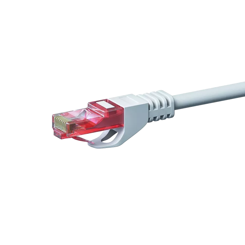 DSIT CAT6 U/UTP cavo patch Ethernet, 0,25 m, bianco, 100% rame