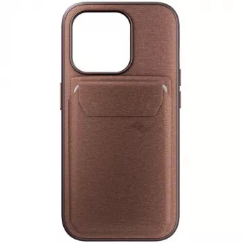 Peak Design Mobile Wallet SlimLink porta carte magnetico con supporto per MagSafe, Adobe Red