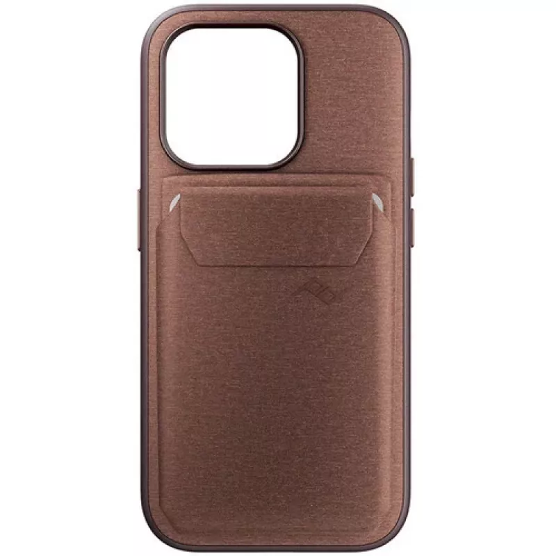 Peak Design Mobile Wallet SlimLink porta carte magnetico con supporto per MagSafe, Adobe Red