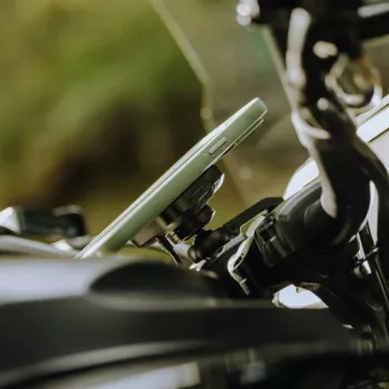 Peak Design Universal Bar Mount Adapter per moto e bici, SlimLink™, nero