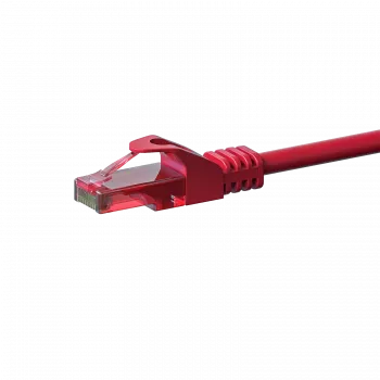 DSIT cavo di rete CAT6 100% rame - U/UTP - 10 metri - rosso (DC-65-100)