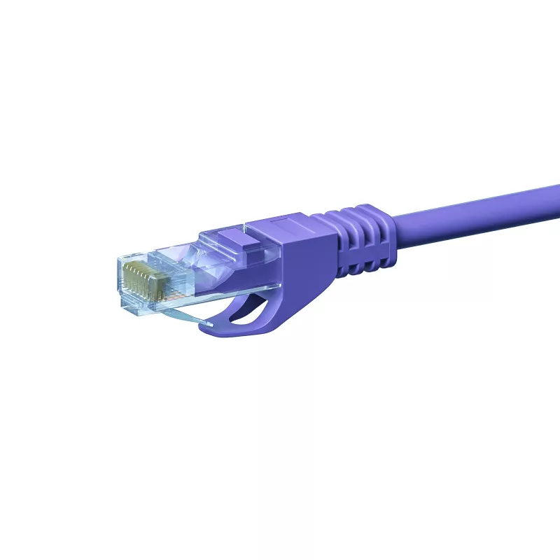 DSIT CAT5e cavo di rete U/UTP, 20 m, viola, 100% rame (DC-58-200)
