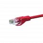 DSIT CAT5e cavo di rete U/UTP, 30 m, rosso, 100% rame (DC-55-300)