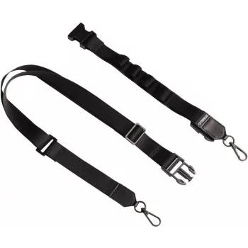 OtterBox tracolla 2-in-1 con attacco lanyard - nero