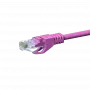 DSIT CAT 5e cavo patch di rete U/UTP, 5 m, RJ45, rosa, CCA