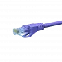 DSIT CAT 5e cavo patch di rete U/UTP, 7,5 m, viola, CCA, RJ45, Gigabit Ethernet