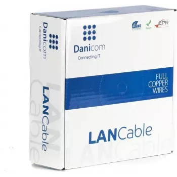 DSIT DANICOM CAT5E UTP 100m PVC Fca cavo di rete