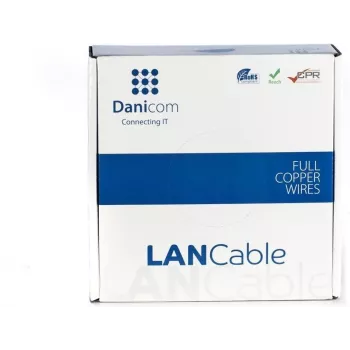 DSIT DANICOM CAT5E UTP 100m PVC Fca cavo di rete