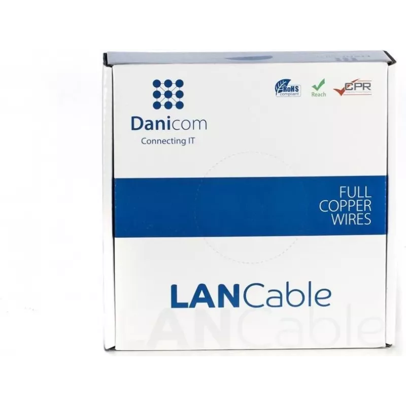 DSIT DANICOM CAT5E UTP 100m PVC Fca cavo di rete