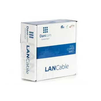 DSIT DANICOM CAT5E FTP 100m cavo di rete flessibile PVC (Fca) - DC-FTP5E-100-FCA
