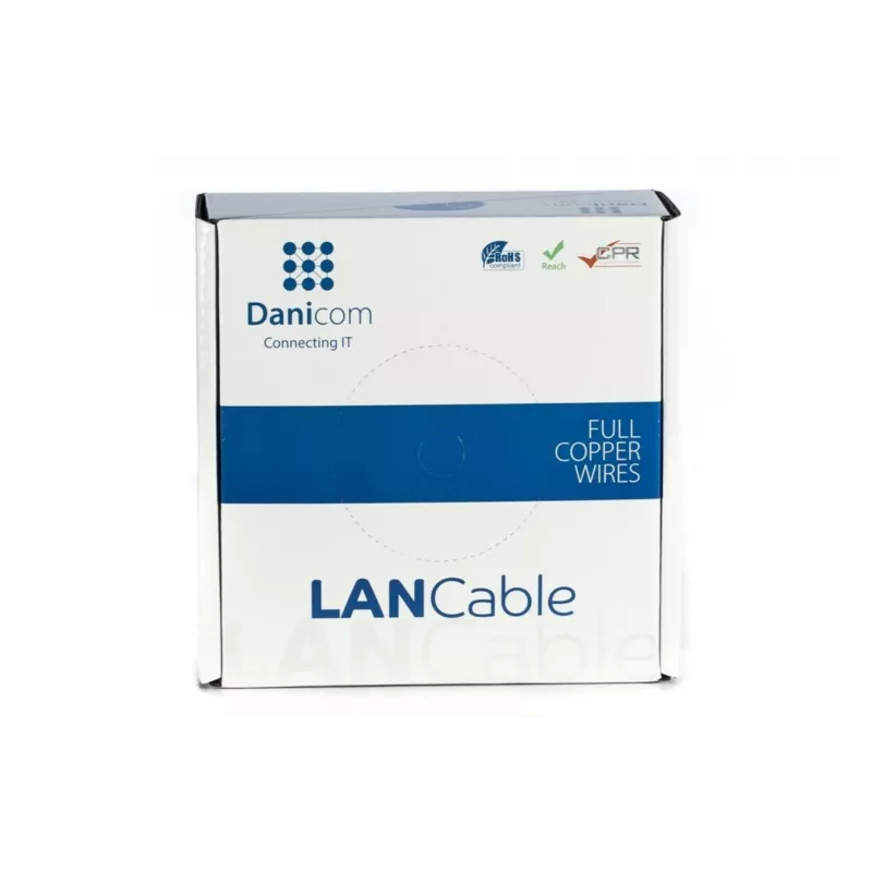 DSIT DANICOM CAT5E FTP 100m cavo di rete flessibile PVC (Fca) - DC-FTP5E-100-FCA