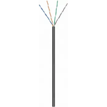 DSIT CAT6 U/UTP 50m cavo di rete outdoor nero CCA (DC-OUT-UTP6CCA-50S)