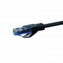 DSIT CAT6a cavo di rete 100% rame - U/UTP - 1 metro - nero (DC-U6A0-010)
