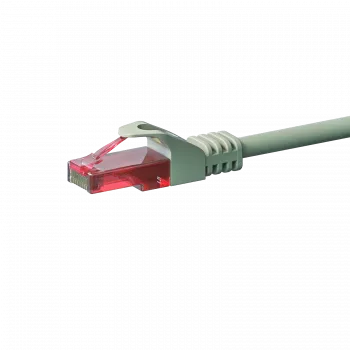 DSIT CAT6 U/UTP cavo patch Ethernet, 0,15 m, grigio, 100% rame, RJ45