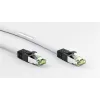 DSIT cavo di rete RJ45 S/FTP PiMF CAT 8 bianco 0,25m