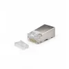 DSIT connettore maschio di rete FTP RJ45 CAT6 per cavi flessibili - 10 pz.