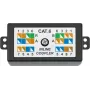DSIT DANICOM CAT6 presa di connessione internet (DS-CAT6-JB) – connettore femmina LSA 10G PoE++, bianco