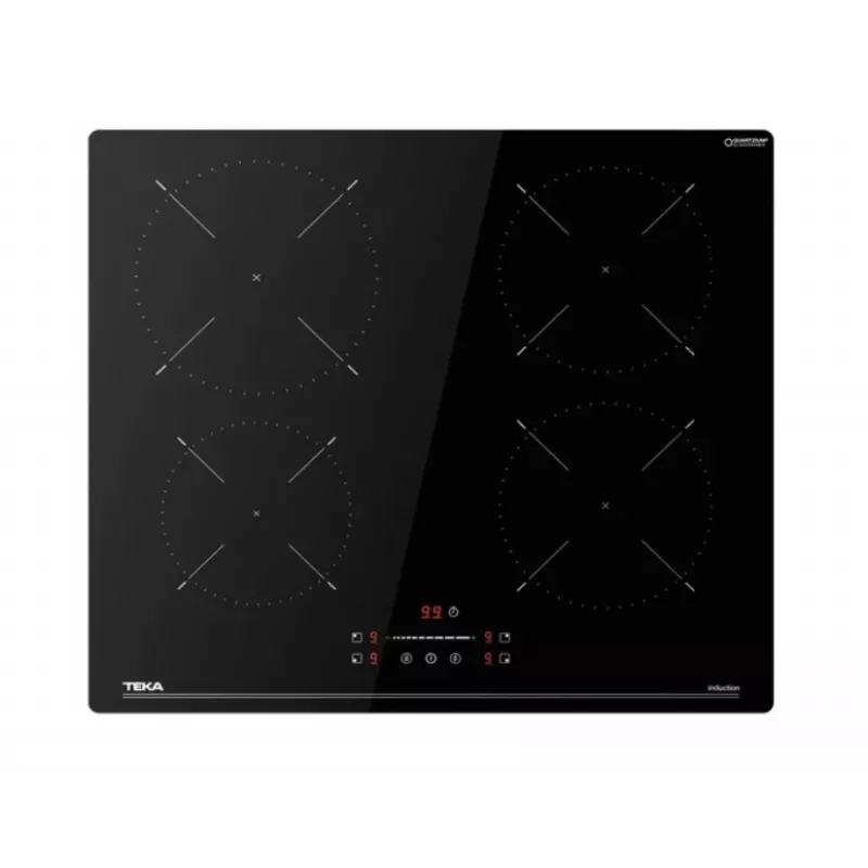 TEKA IBC 64110 SSM BK piano cottura a induzione, 4 zone, Touch Control MultiSlider, 7,2 kW, nero