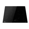 TEKA IBC 64110 SSM BK piano cottura a induzione, 4 zone, Touch Control MultiSlider, 7,2 kW, nero