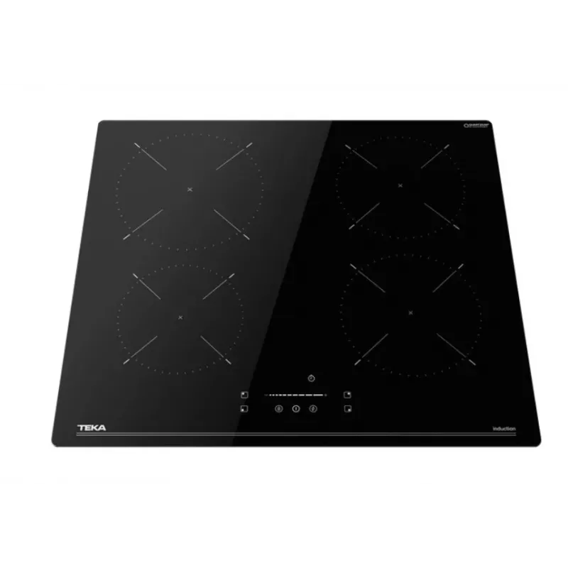TEKA IBC 64110 SSM BK piano cottura a induzione, 4 zone, Touch Control MultiSlider, 7,2 kW, nero