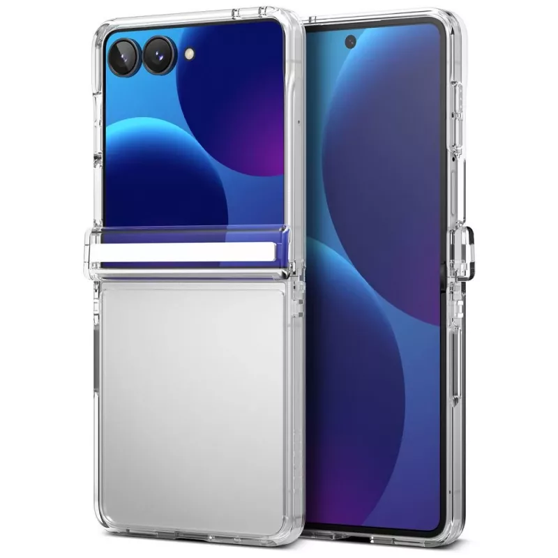 Ringke Fusion Flap cover trasparente per Galaxy Z Flip 8 con protezione cerniera
