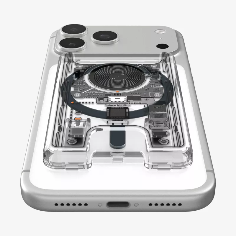 SPIGEN Ultra Hybrid Wallet MagSafe portacarte magnetico NEO One - nero