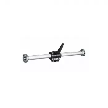 Manfrotto 131D braccio laterale per stativo luci / asta trasversale - braccio in alluminio 30 cm con due perni da 16 mm, portata 5 kg