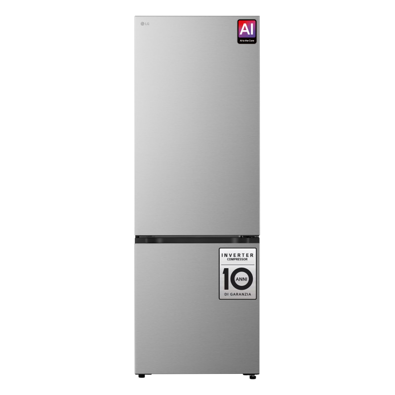 LG GBBW322CPY frigorifero con congelatore in basso, 341 L, LINEARCooling™, DoorCooling+™, LG ThinQ, Total No Frost, Dark Graphite Silver