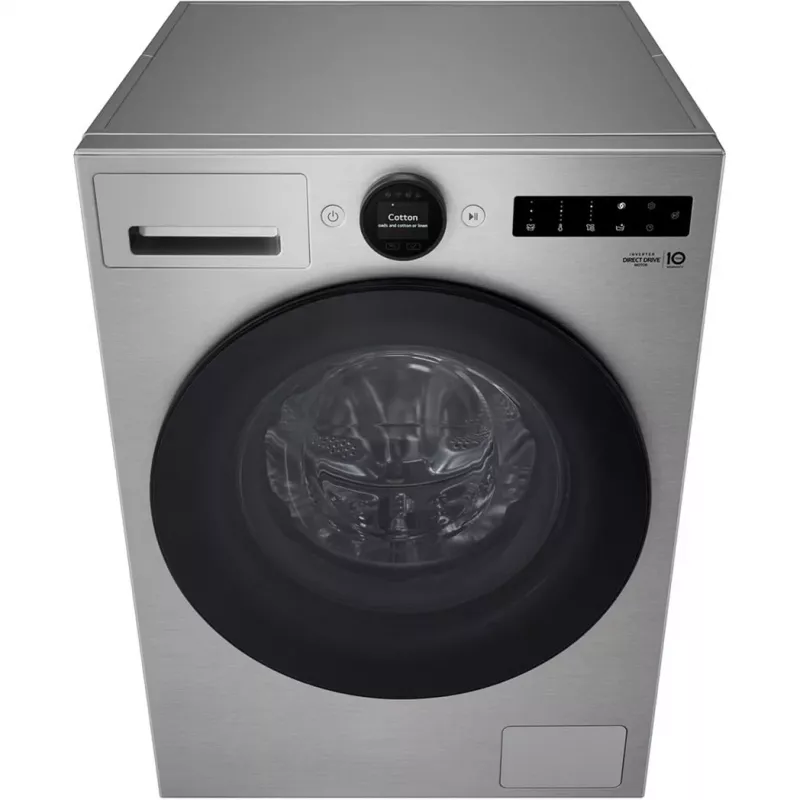 LG F4WX801YS lavatrice a carica frontale 10,5 kg con AI DD™, Steam+™ e Wi-Fi