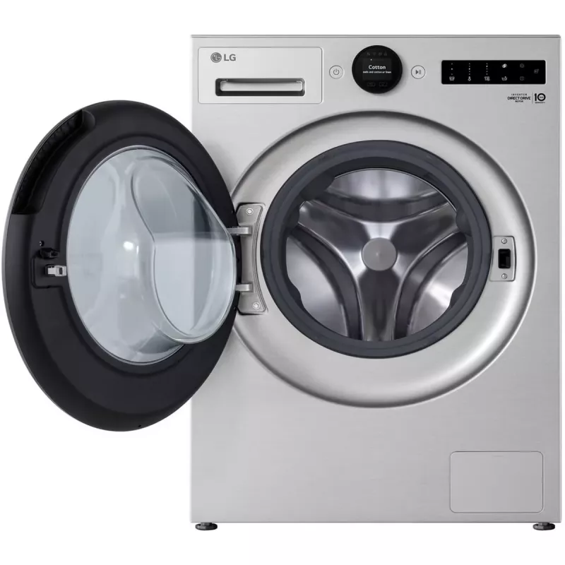 LG F4WX801YS lavatrice a carica frontale 10,5 kg con AI DD™, Steam+™ e Wi-Fi