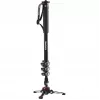 Manfrotto MVMXPROA4 XPRO Monopod+ monopiede video in alluminio a 4 sezioni con base FluidTech, nero